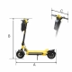 XRIDER MX10 Max, Aplikacja, KERS, 1400W PEAK, bateria DMEGC 18Ah z aktywnym balanserem