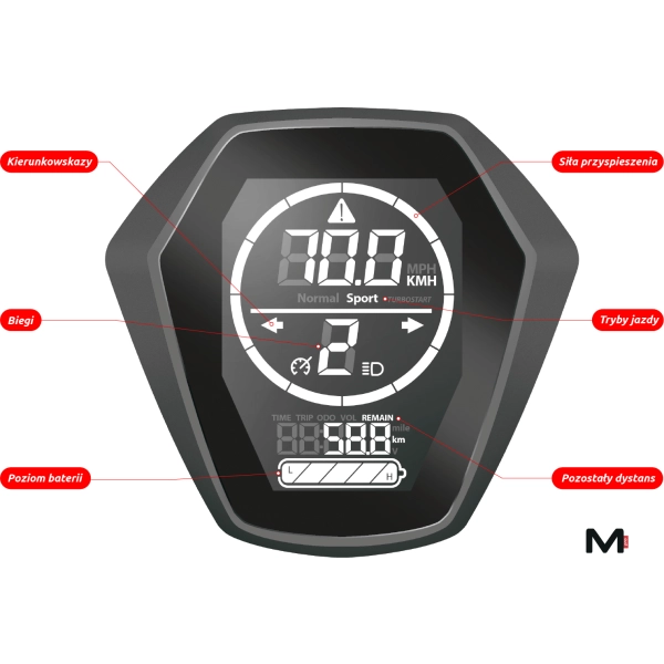 Motus Pro10 SPORT GT 2 amortyzatory