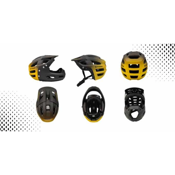 Kask rowerowy szczękowy Full Face XRIDER XR00FH01 rozmiar L